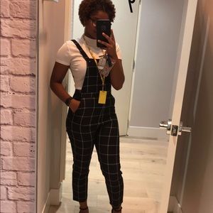 Plaid Jumpsuit / Overalls